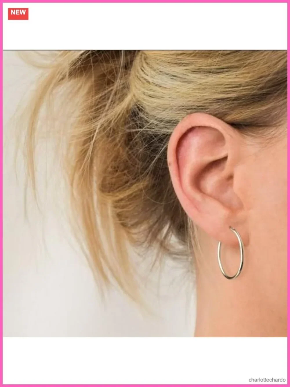 14k Gold Plated Hoop Earrings Set Hypoallergenic Stainless Steel Huggie